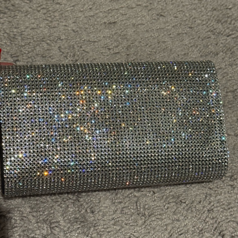 DG logo bag in crystal mesh women bag - Picture 7 of 16